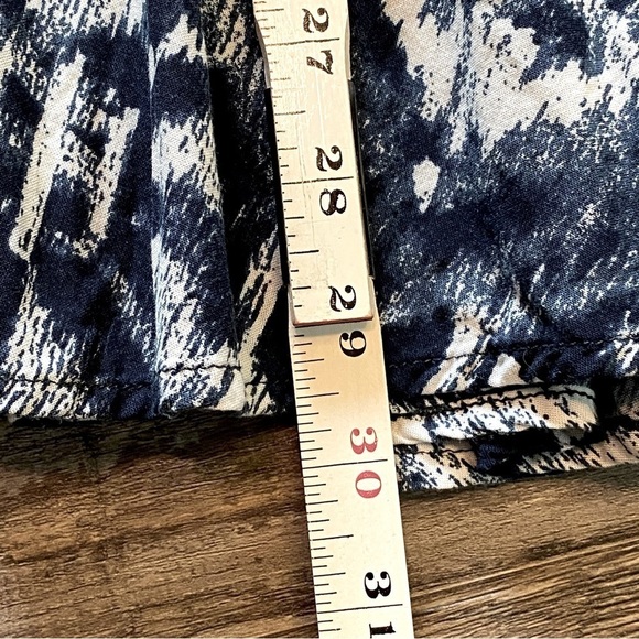 AEROPOSTALE Navy/White A-Line Spaghetti Strap Mini Dress, Size Small - Picture 9 of 13